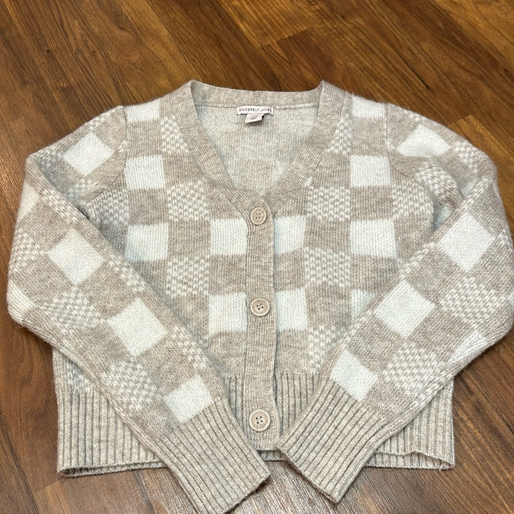 Checkered Sweater